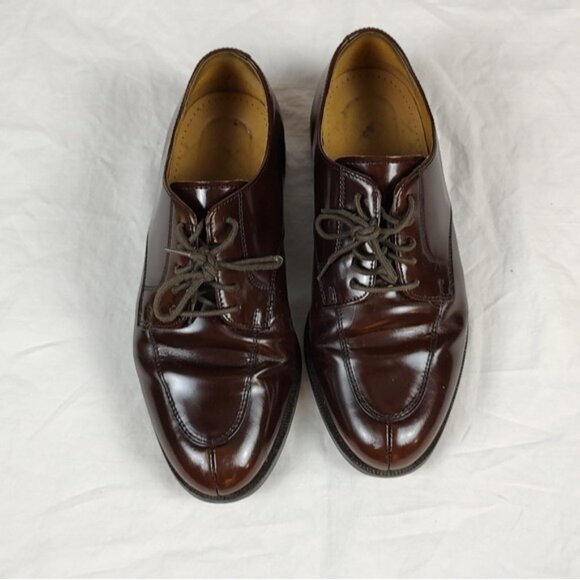 Cole Haan Calhoun Brown Leather Split Toe Oxfords Mens 6EE - Picture 3 of 13